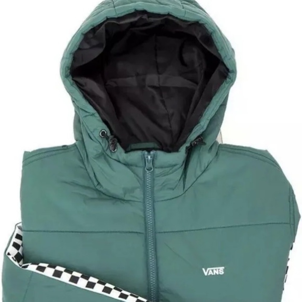 Vans Hooded Puffer Skate Jacket Men’s Sz Med